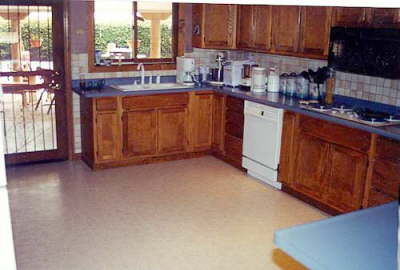 Kitchen before.....